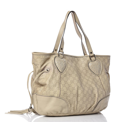 Gucci Guccisima Large Tribeca Tote Off White 3 of 14