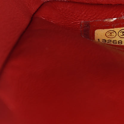 Chanel Caviar Quilted Maxi Single Flap Red 6 of 8