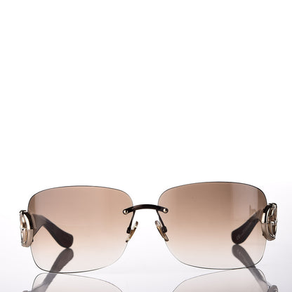Gucci Frameless Interlocking GG Sunglasses 2833/S Brown 2 of 8