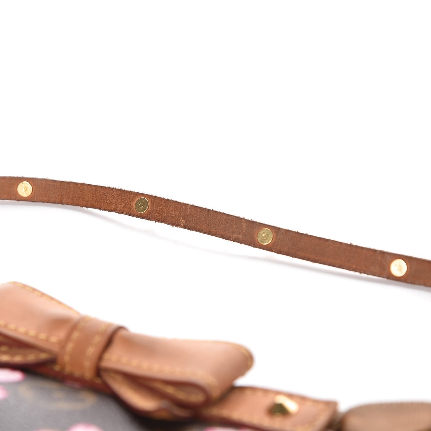 Monogram Cherry Blossom Pochette Accessories Brown