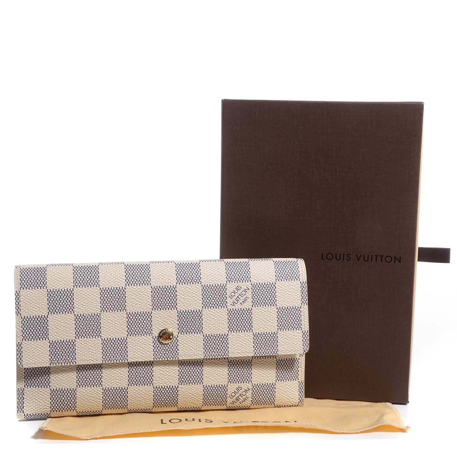 Louis Vuitton Damier Azur Porte Tresor International Wallet 5 of 8