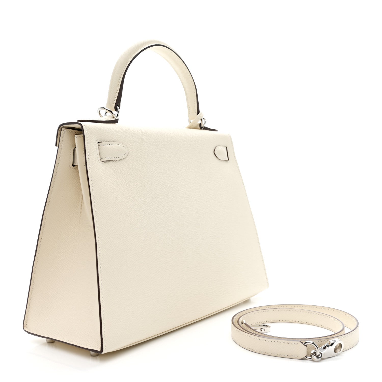 Hermes Epsom Verso Kelly Sellier 28 Nata Ocre 3 of 12