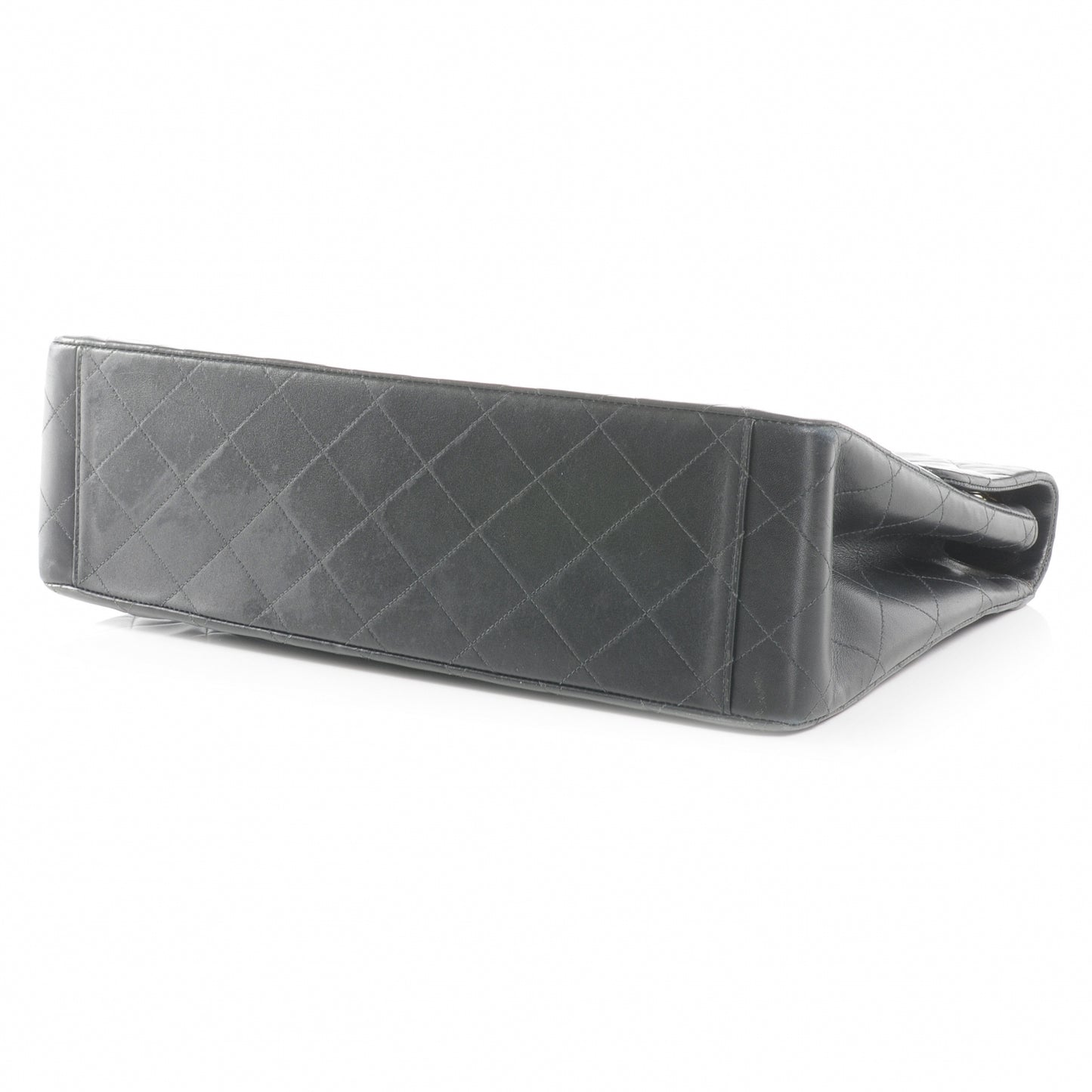 Lambskin XL Jumbo Flap Black