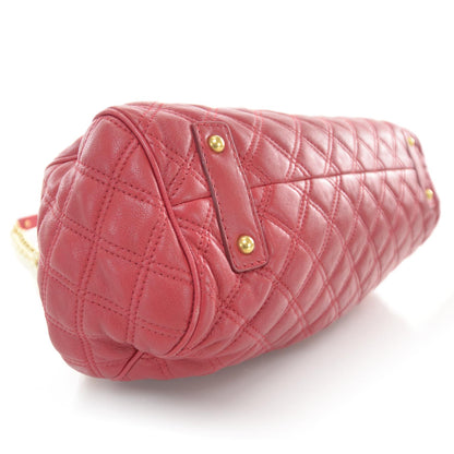 Marc Jacobs Quilted Leather Stam Red 4 of 7