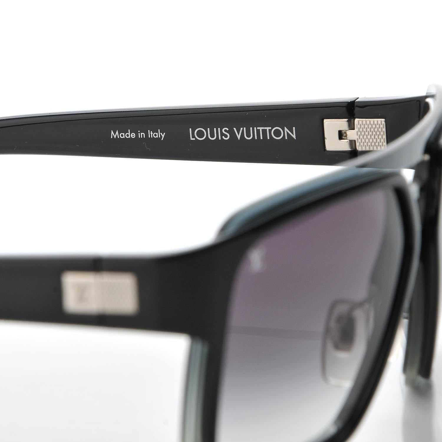 Louis Vuitton Acetate Enigme GM Sunglasses Z0361U Black 5 of 7