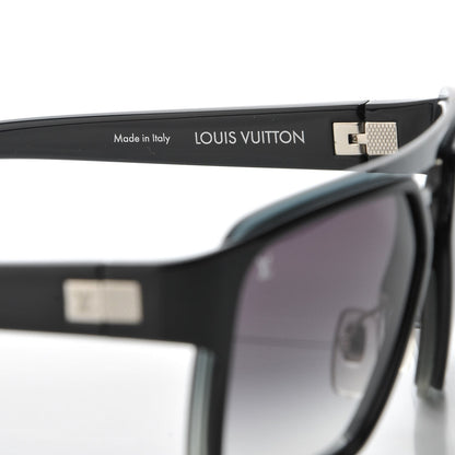 Louis Vuitton Acetate Enigme GM Sunglasses Z0361U Black 5 of 7