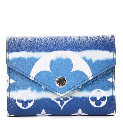 Louis Vuitton Monogram Escale Victorine Wallet Blue 1 of 7