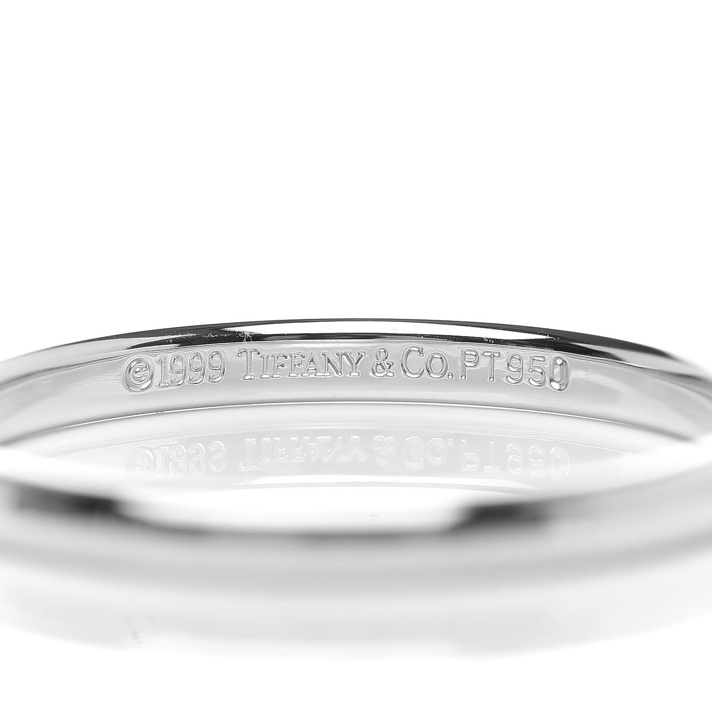 Platinum 2mm Classic Wedding Band Ring 58 8.5