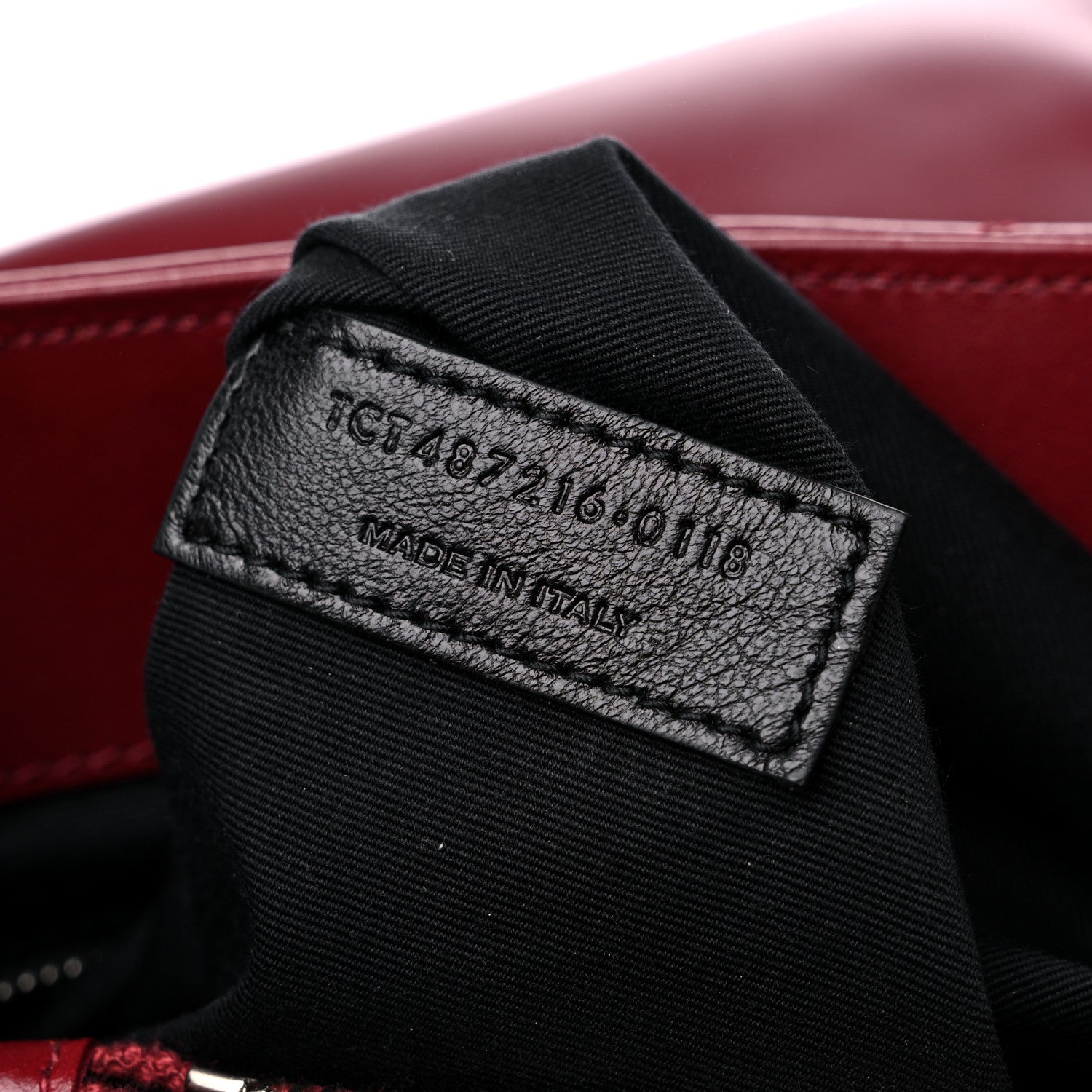 Saint Laurent Calfskin Y Quilted Monogram Medium Loulou Chain Satchel Palissandre 8 of 14