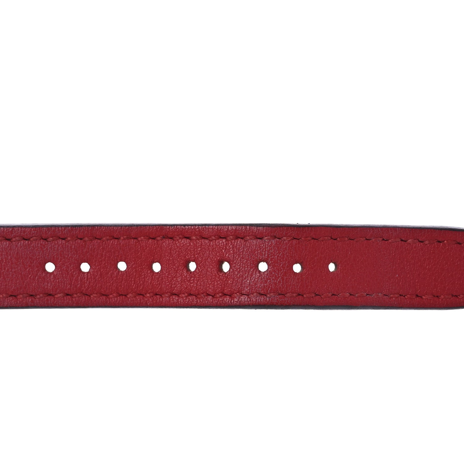 Hermes Swift 41mm Apple Watch Attelage Double Tour Band Rouge De Coeur 3 of 12