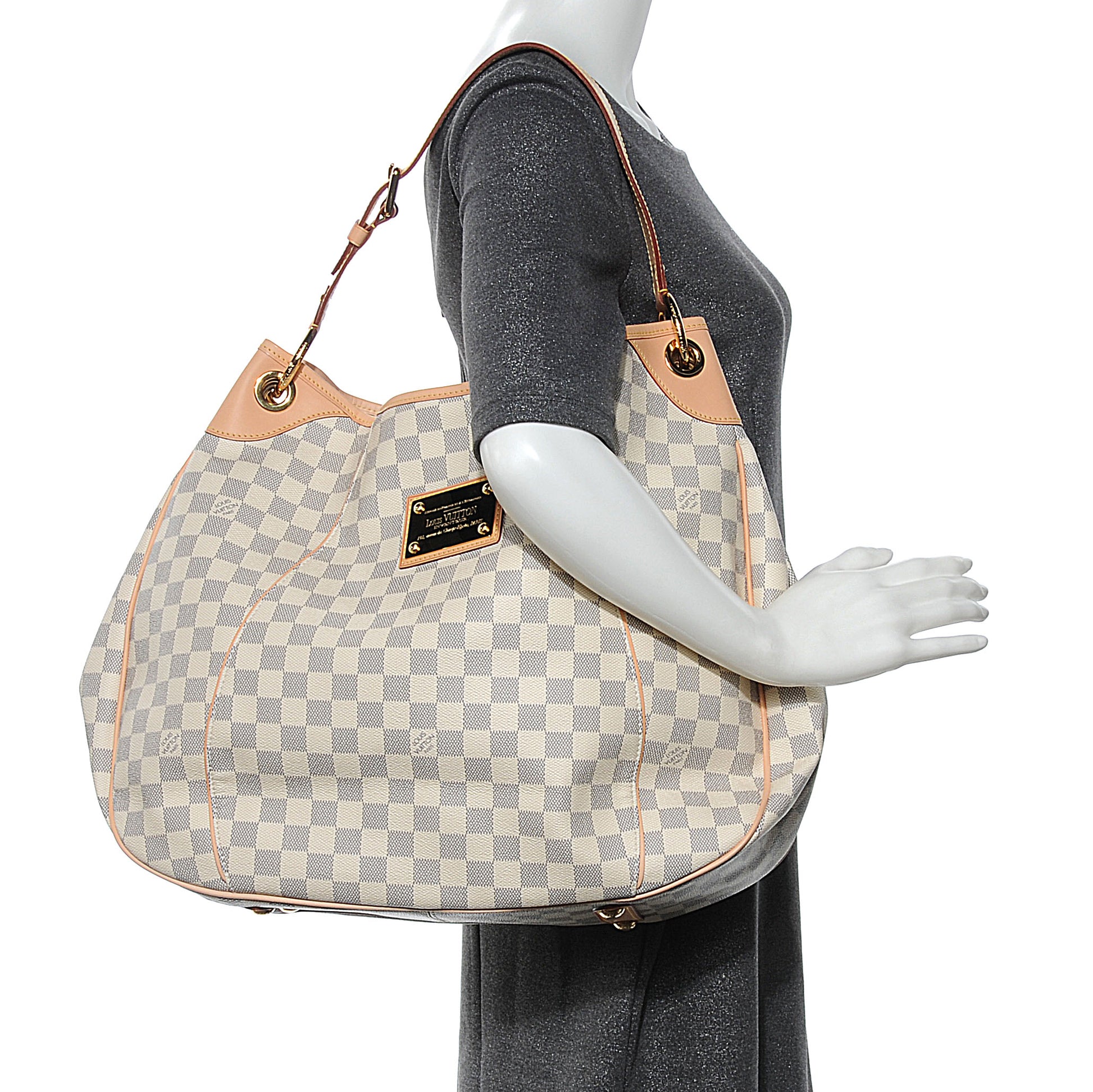 Louis Vuitton Damier Azur Galliera GM 2 of 8