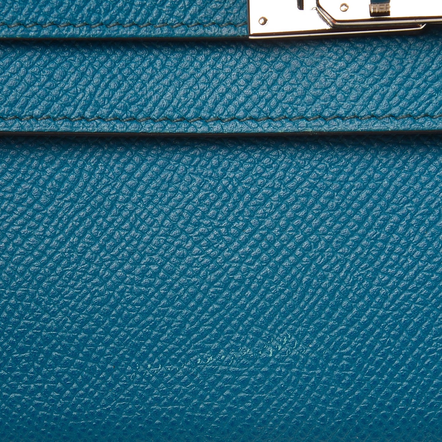 Epsom Kelly Longue Wallet Bleu Izmir