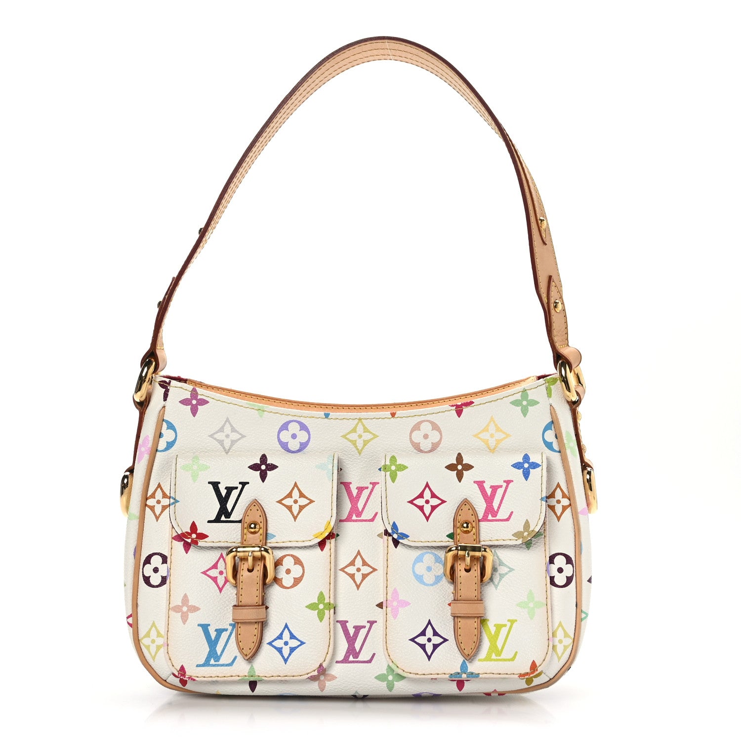 Louis Vuitton Monogram Multicolor Lodge PM White 1 of 8