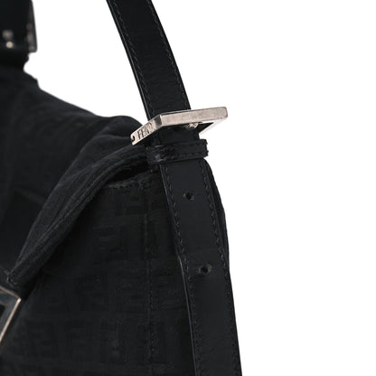 Fendi Zucchino Baguette Black 11 of 13