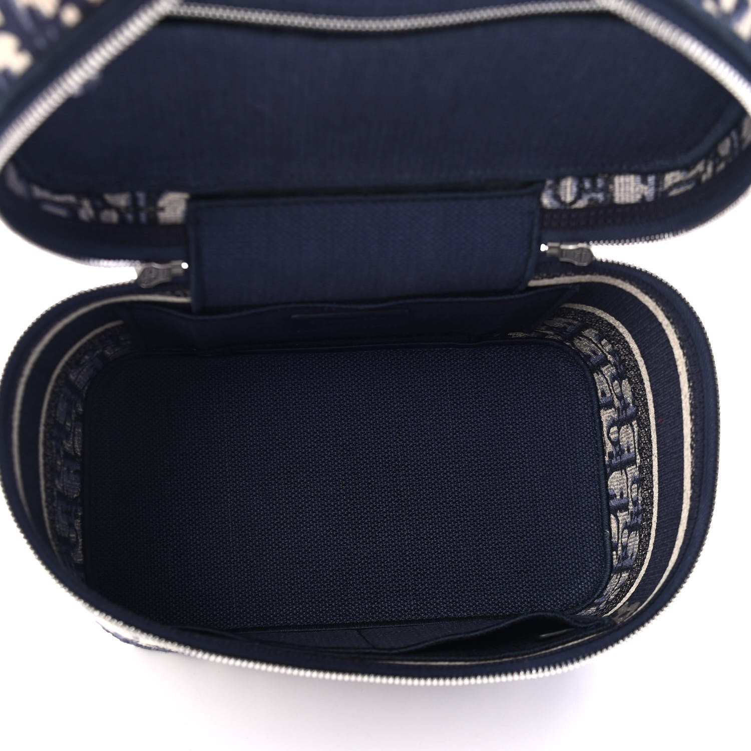 Christian Dior Oblique Diortravel Vanity Case Blue 4 of 4