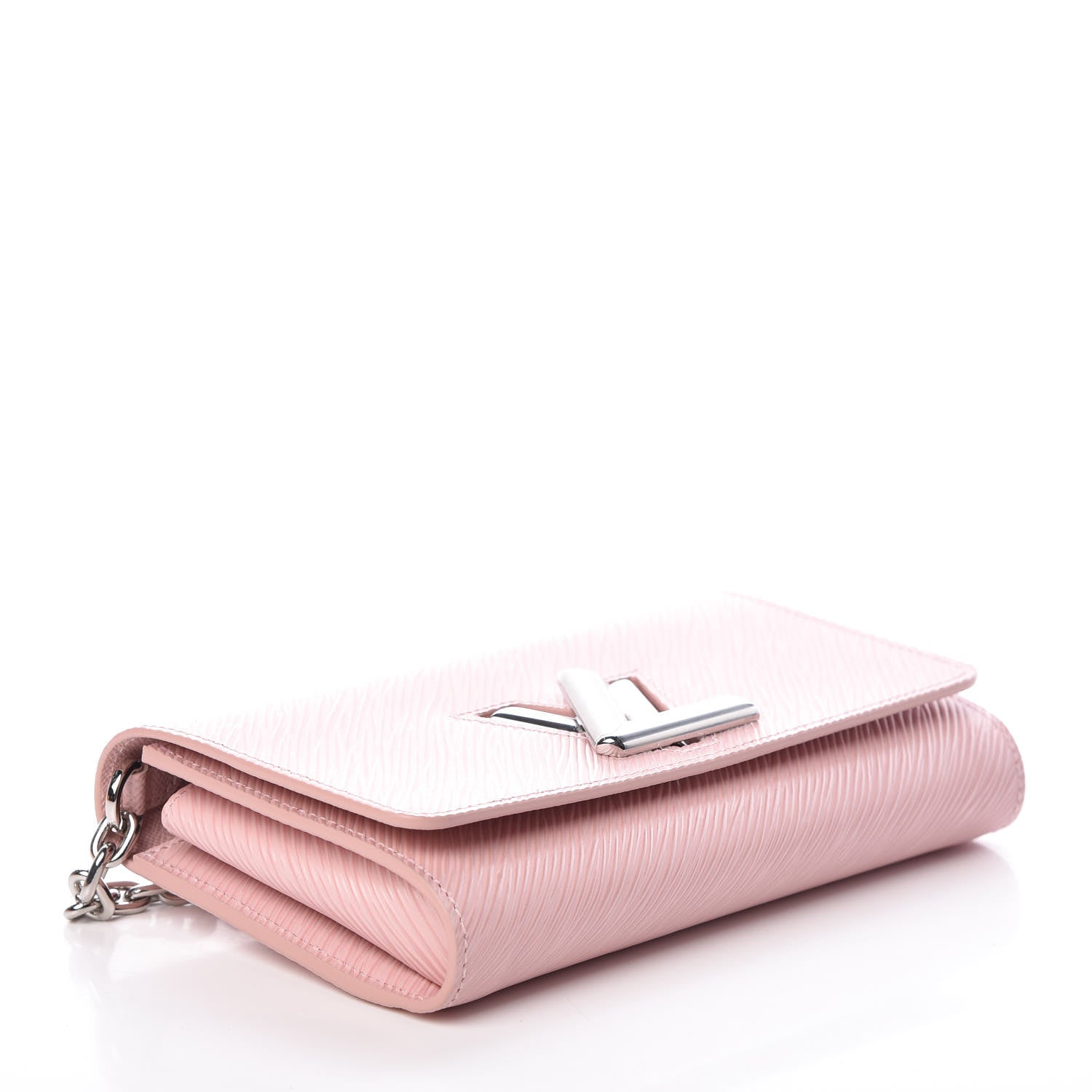 Louis Vuitton Epi Twist Chain Wallet Rose Ballerine 4 of 9