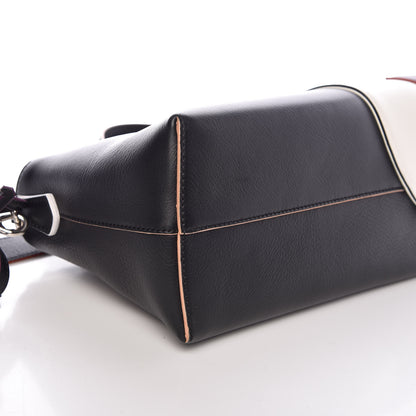 Fendi Vitello Dolce Marquetry Medium By The Way Boston Bag Black Multicolor 8 of 9