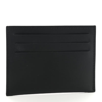 Givenchy Calfskin Logo Printed Card Holder Black 3 of 7