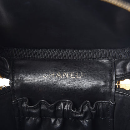 Chanel Patent Vanity Cosmetic Case Black 6 of 10