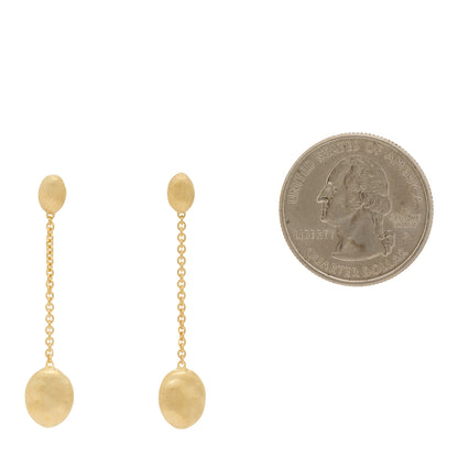 Marco Bicego 18K Yellow Gold Siviglia Drop Earrings 2 of 5