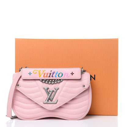 Louis Vuitton Calfskin New Wave Chain MM Smoothie Pink 9 of 9