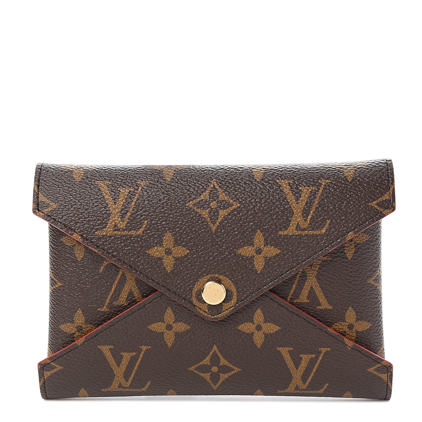 Monogram Medium Kirigami Pochette Insert Coquelicot