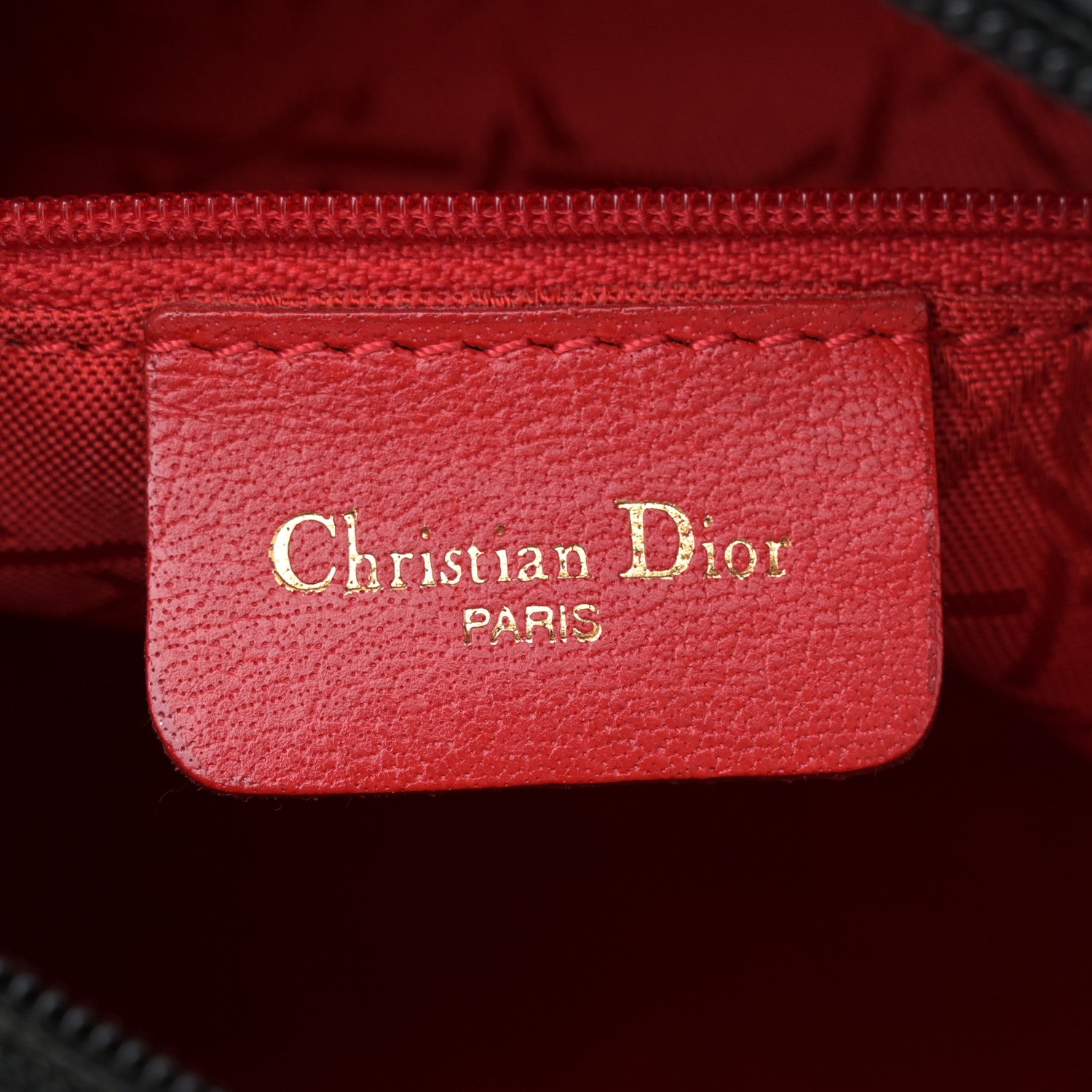 Christian Dior Nylon Cannage Medium Lady Dior Black 6 of 10