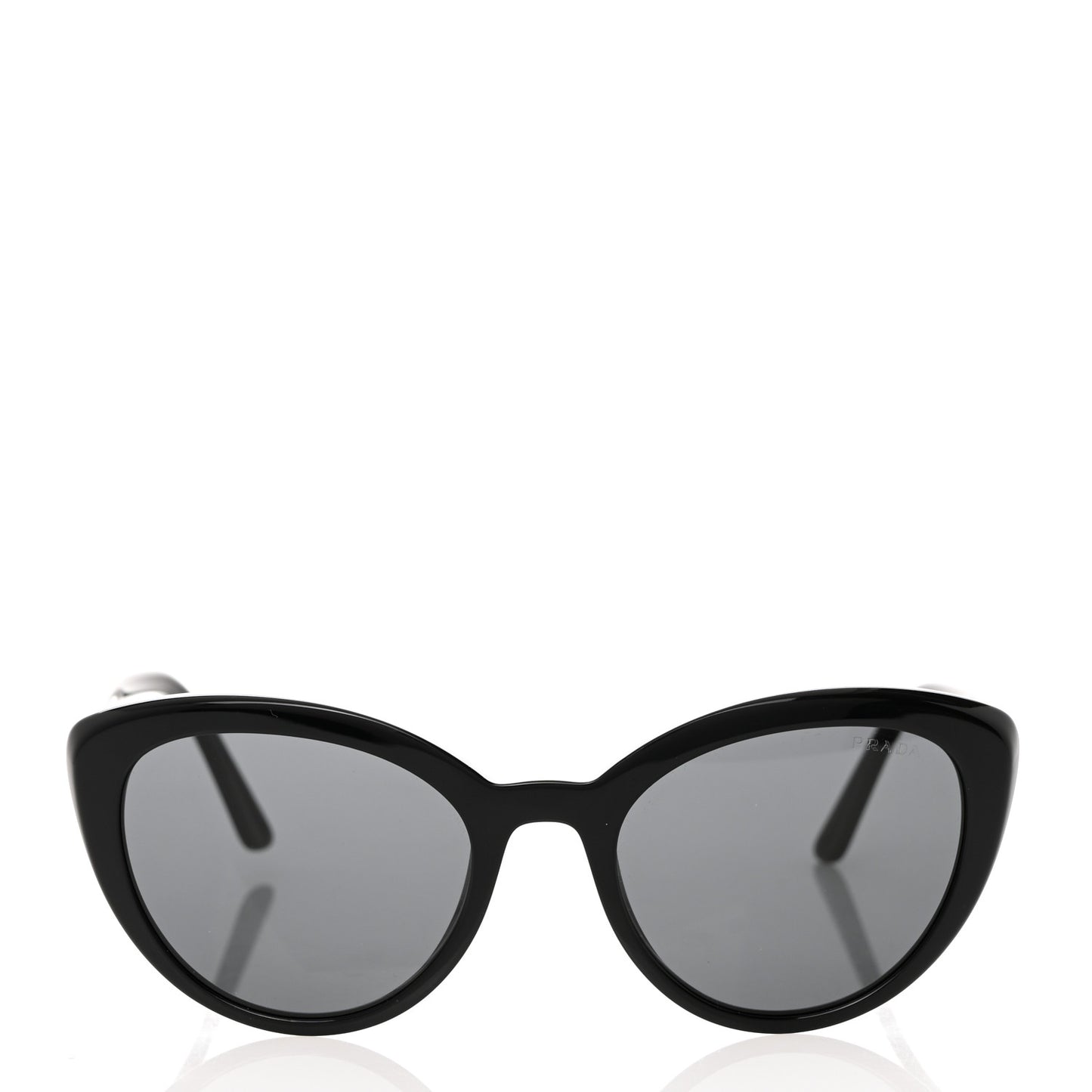 Acetate Cat Eye Sunglasses SPR 02V Black
