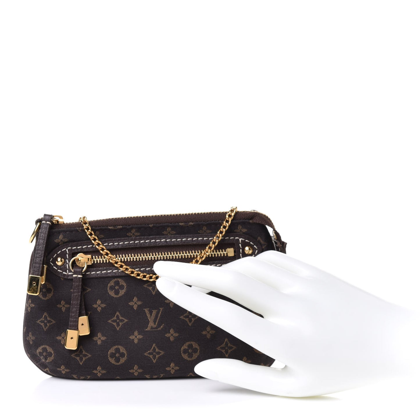 Monogram Idylle Mini Pochette Accessories Fusain