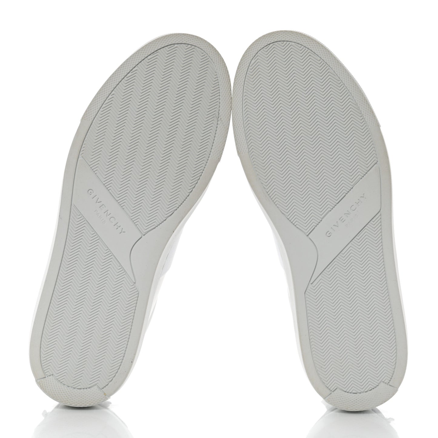 Calfskin Band Logo Womens Urban Street Sneakers 36 White