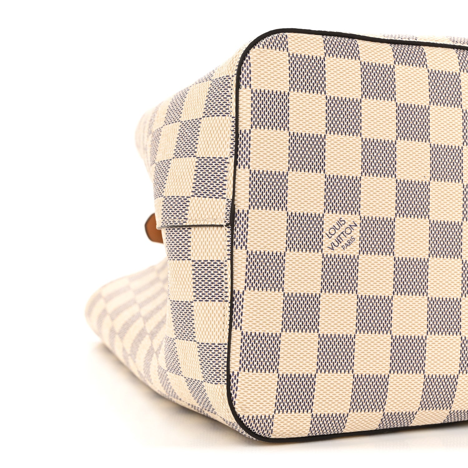 Louis Vuitton Damier Azur Braided Neonoe MM Blue 8 of 10