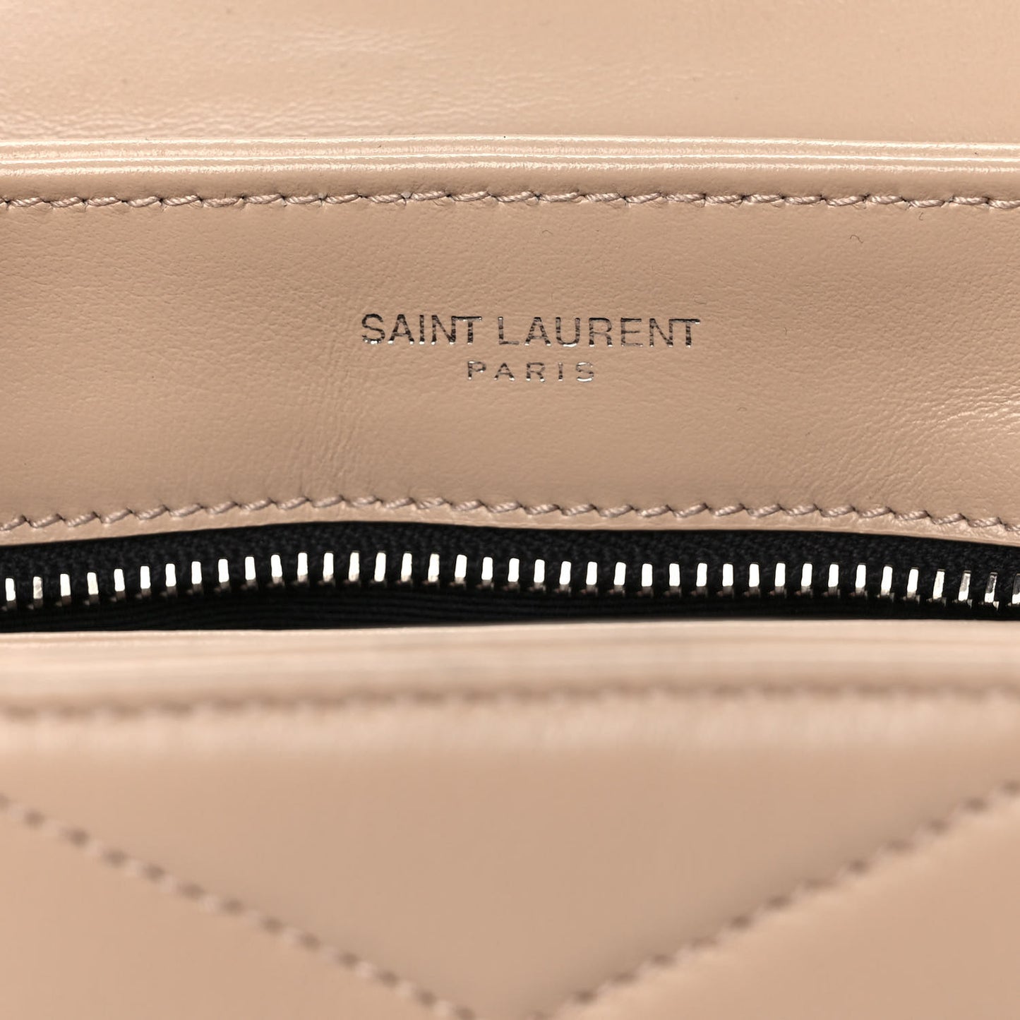 Calfskin Y Quilted Monogram Toy Loulou Crossbody Bag Latte