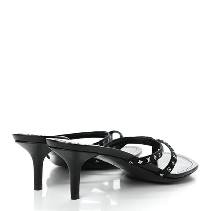 Louis Vuitton Citizen Thong Sandal 38 Black 4 of 10