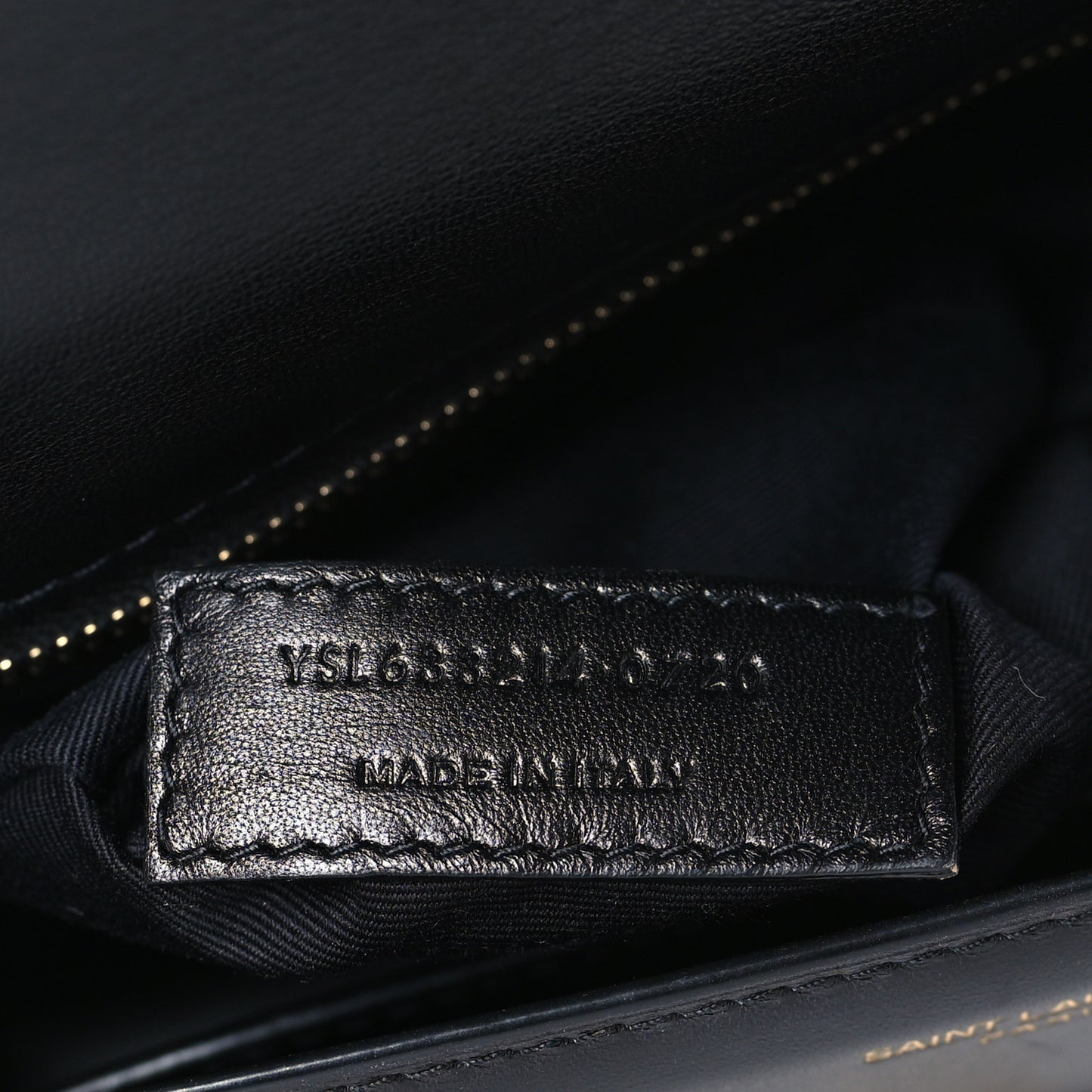 Smooth Calfskin Carre Satchel Black