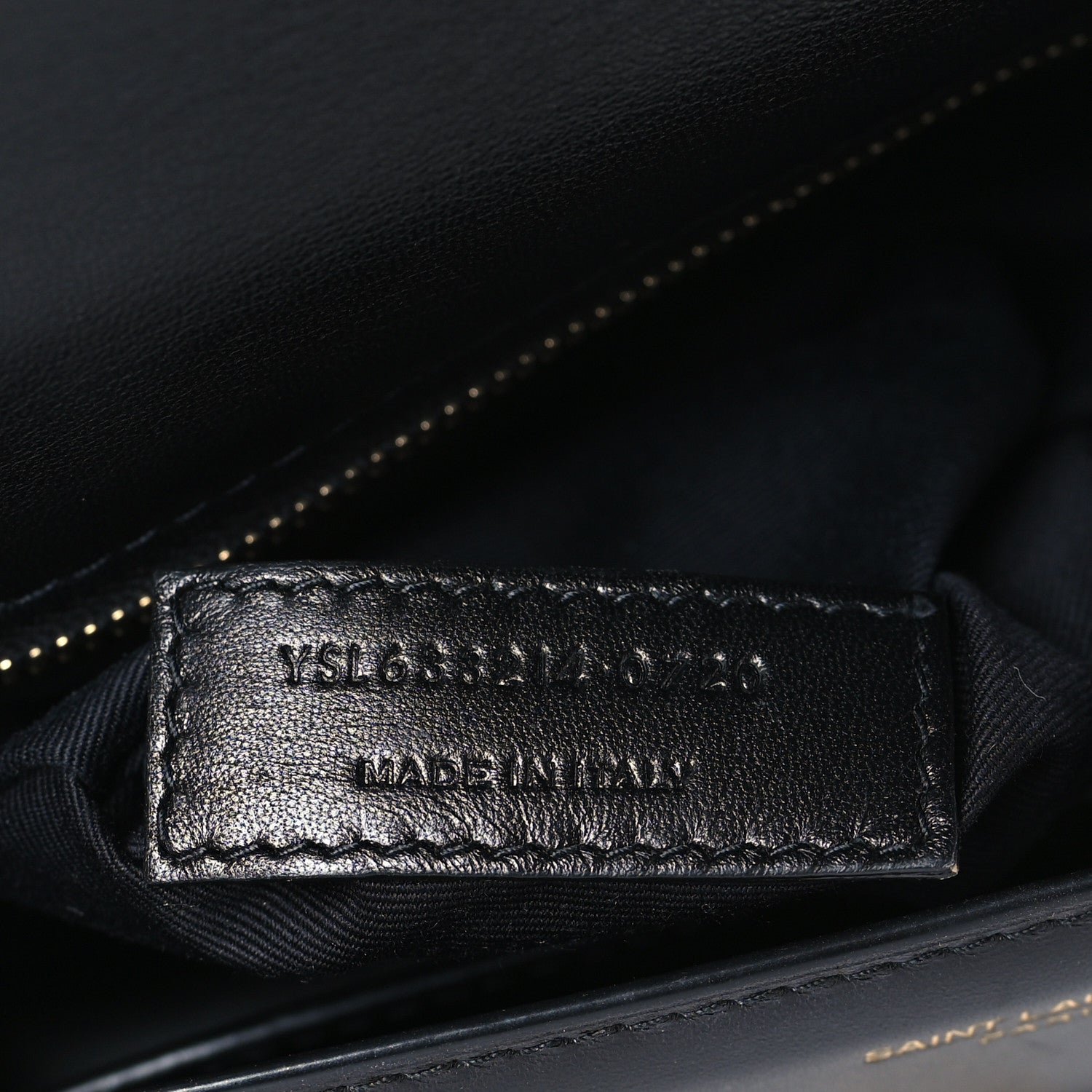 Saint Laurent Smooth Calfskin Carre Satchel Black 7 of 9