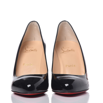 Christian Louboutin Patent Merci Allen 85 Pumps 35.5 Black 2 of 8