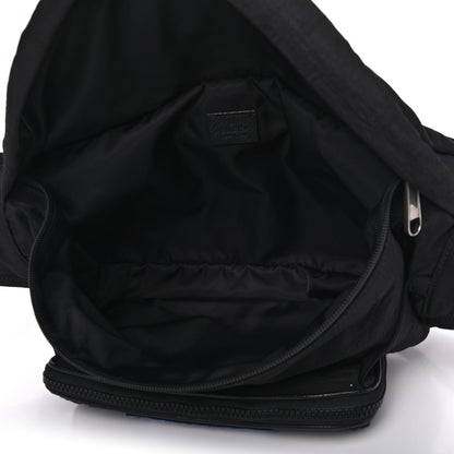 Gucci Nylon 80s Logo Patch Belt Bag Black 3 of 4