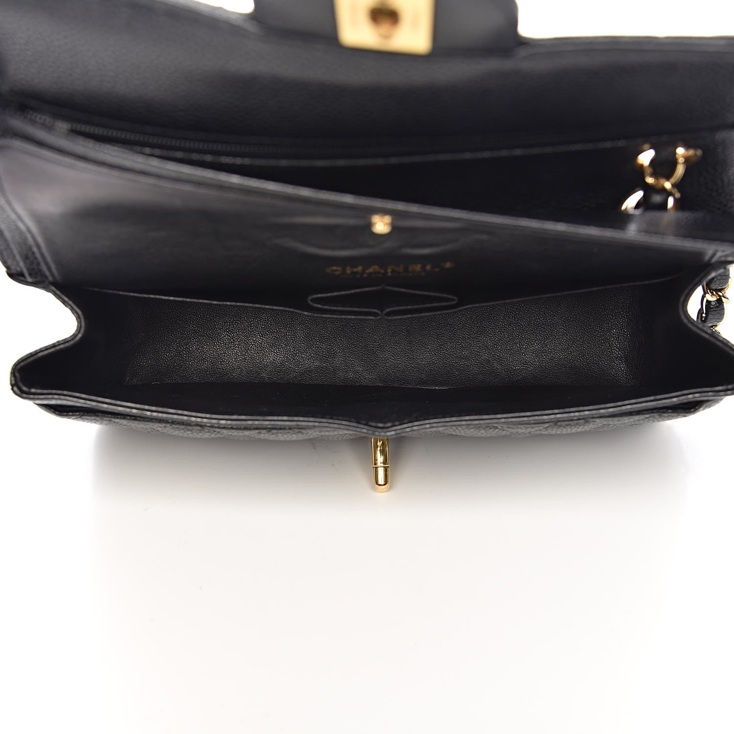 Chanel Caviar Quilted Small Double Flap Black 5 of 15