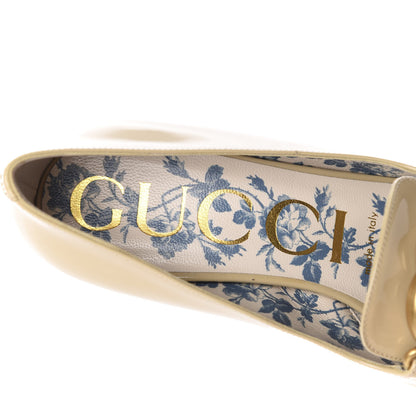 Gucci Vernice GG Victoire 55mm Loafer Pumps 37 Sand Storm 8 of 11