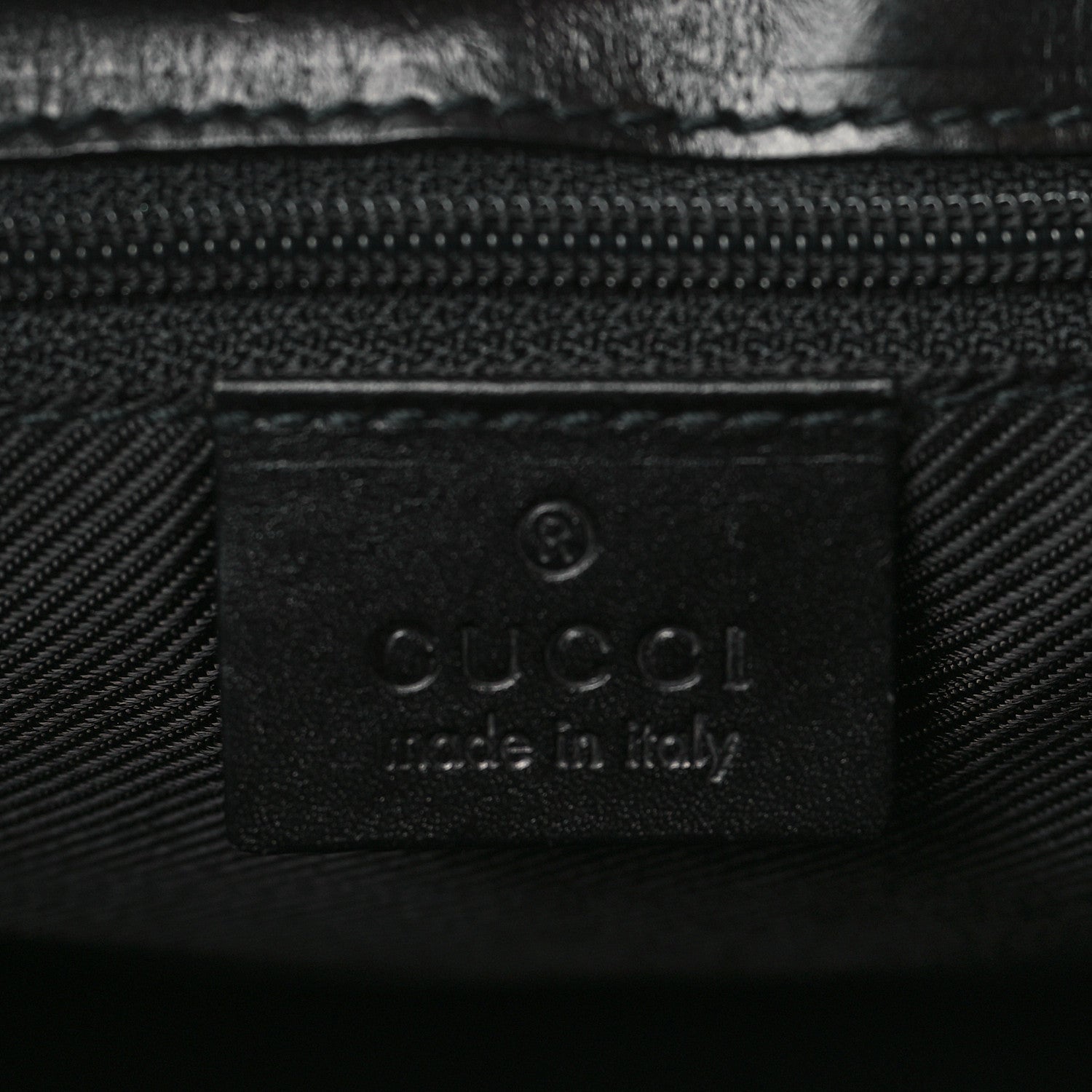 Gucci Monogram Bardot Bag Black 5 of 8