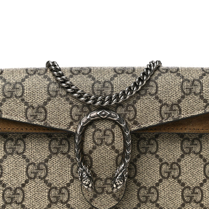 Gucci GG Supreme Monogram Super Mini Dionysus Shoulder Bag Taupe 6 of 15