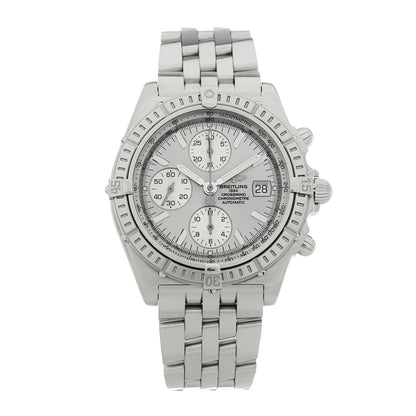 Breitling Stainless Steel 43mm Windrider Crosswind Racing Automatic Watch A13355 1 of 4