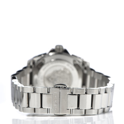 Gucci Stainless Steel Diamond Mother of Pearl 32mm Dive Quartz Watch 4 of 8