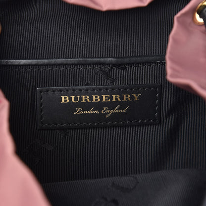 Burberry Nylon Small Rucksack Backpack Mauve Pink 8 of 10