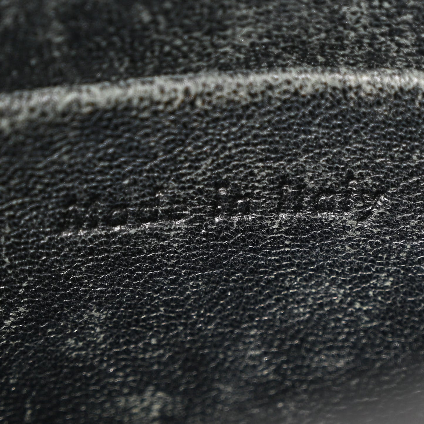 Grained Calfskin Small Trotteur Black