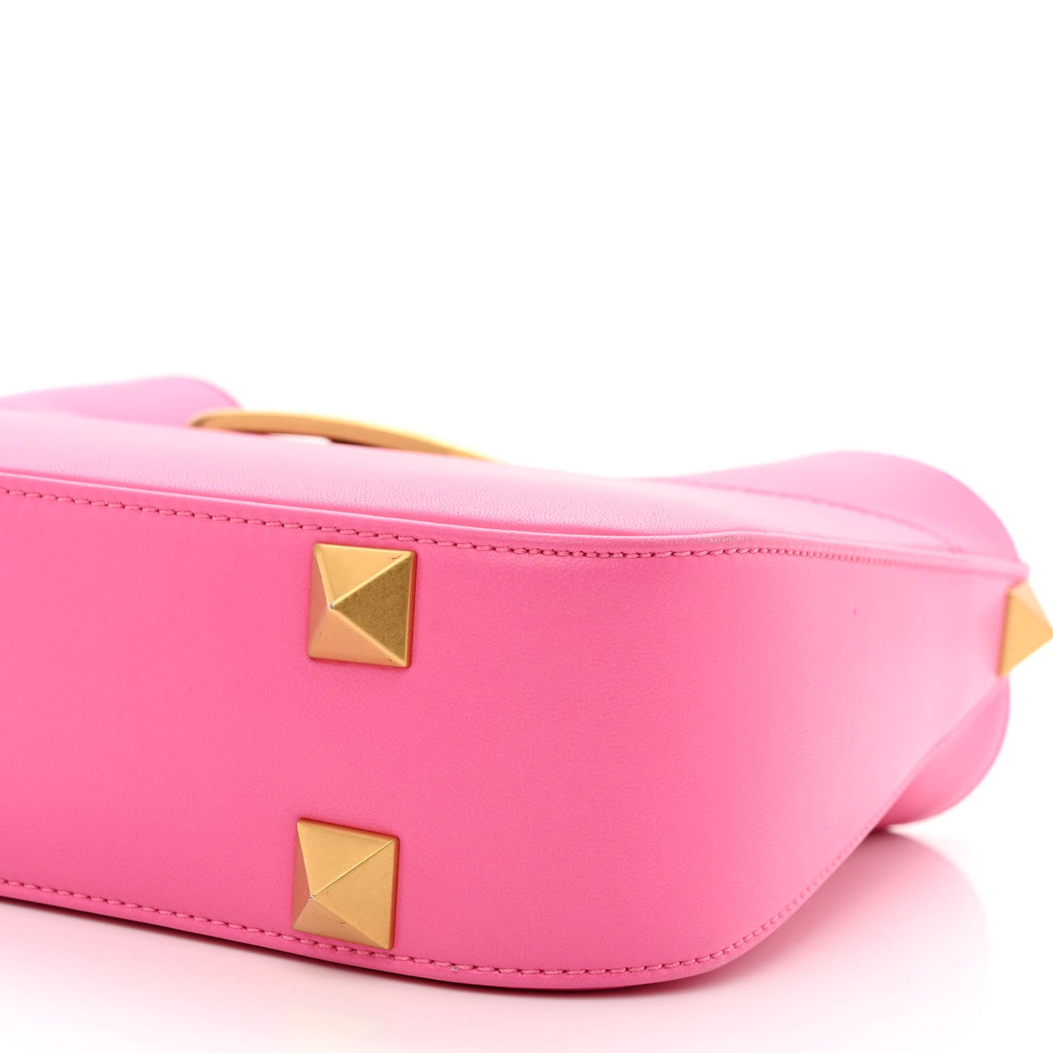 Valentino Garavani Nappa Stud Sign Hobo Feminine Pink 9 of 9