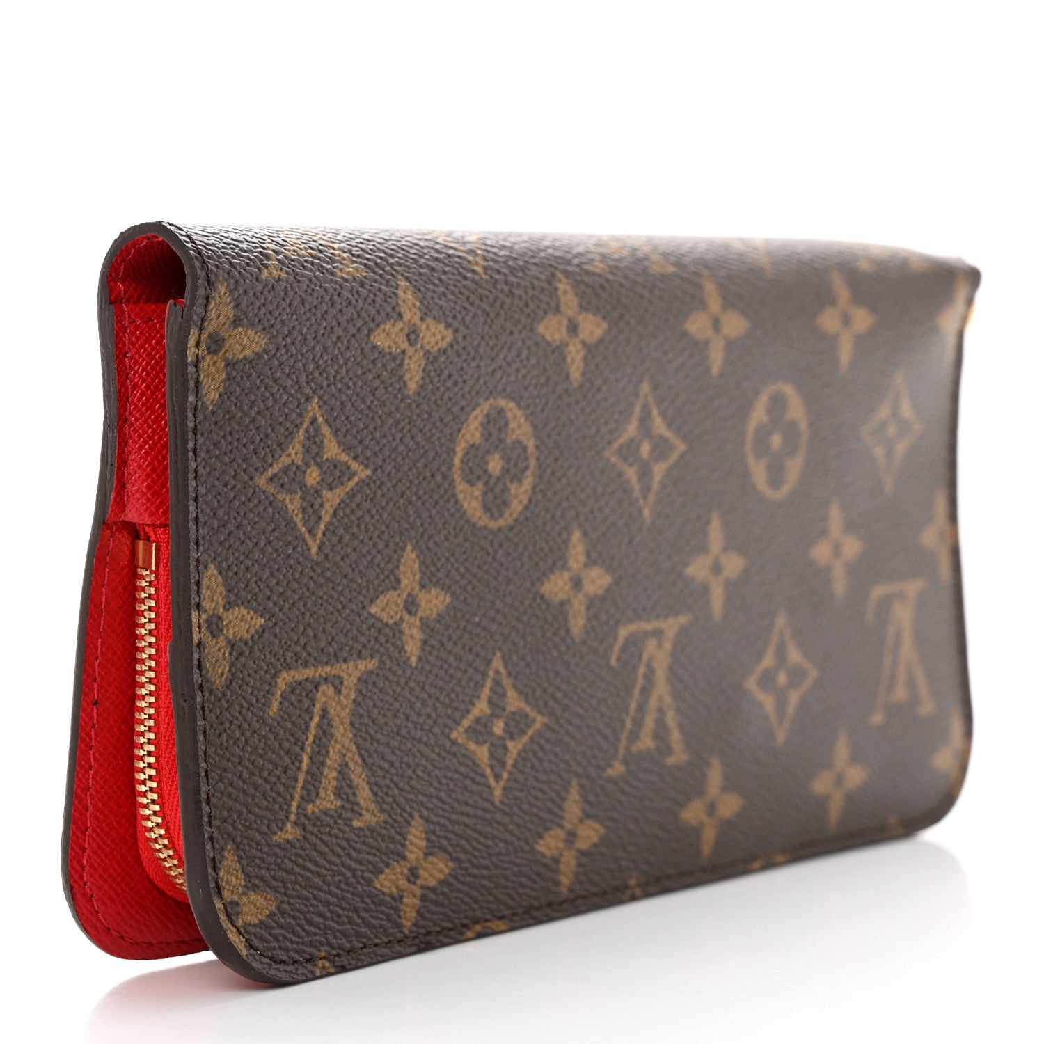 Louis Vuitton Monogram Insolite Wallet Red 3 of 9