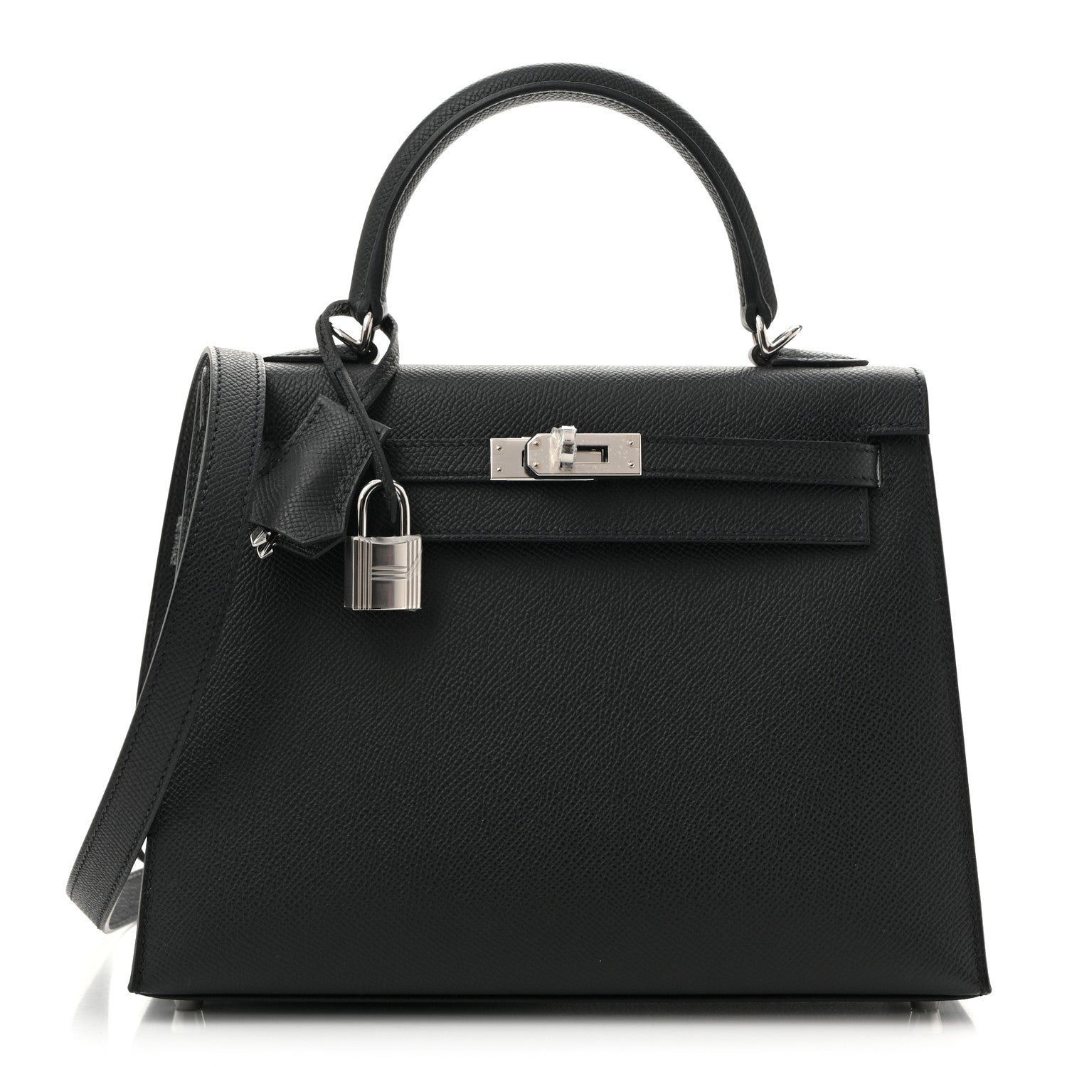 Hermes Epsom Kelly Sellier 25 Black 1 of 9