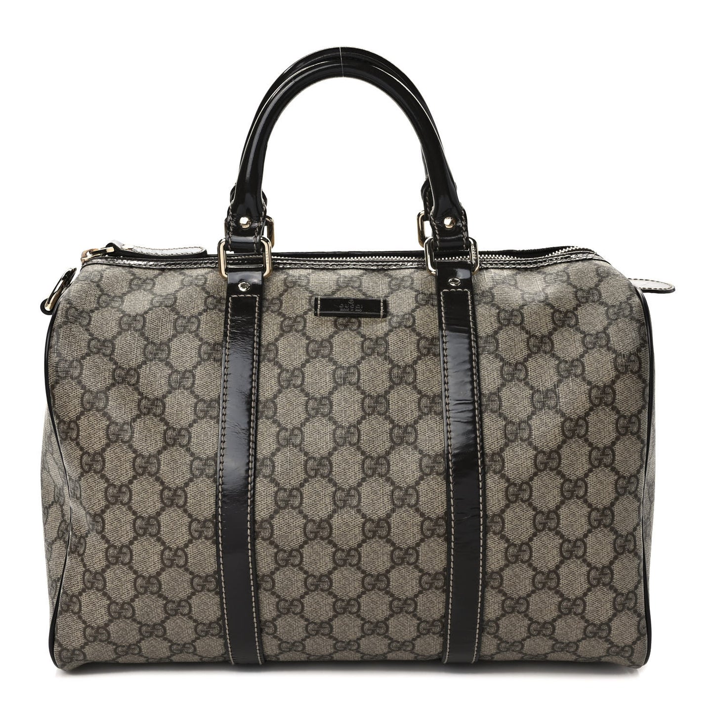 GG Plus Monogram Medium Joy Boston Dark Brown