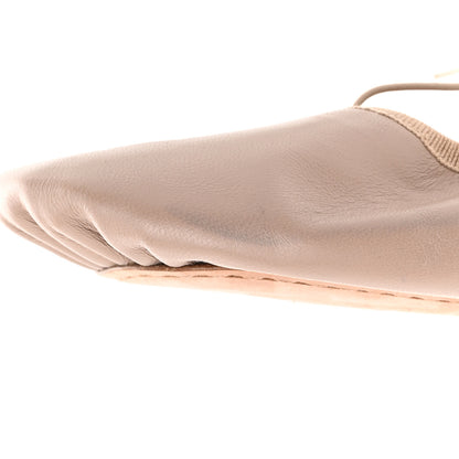 Valentino Garavani Lambskin Rockstud Ballerina Flats M Poudre 11 of 12